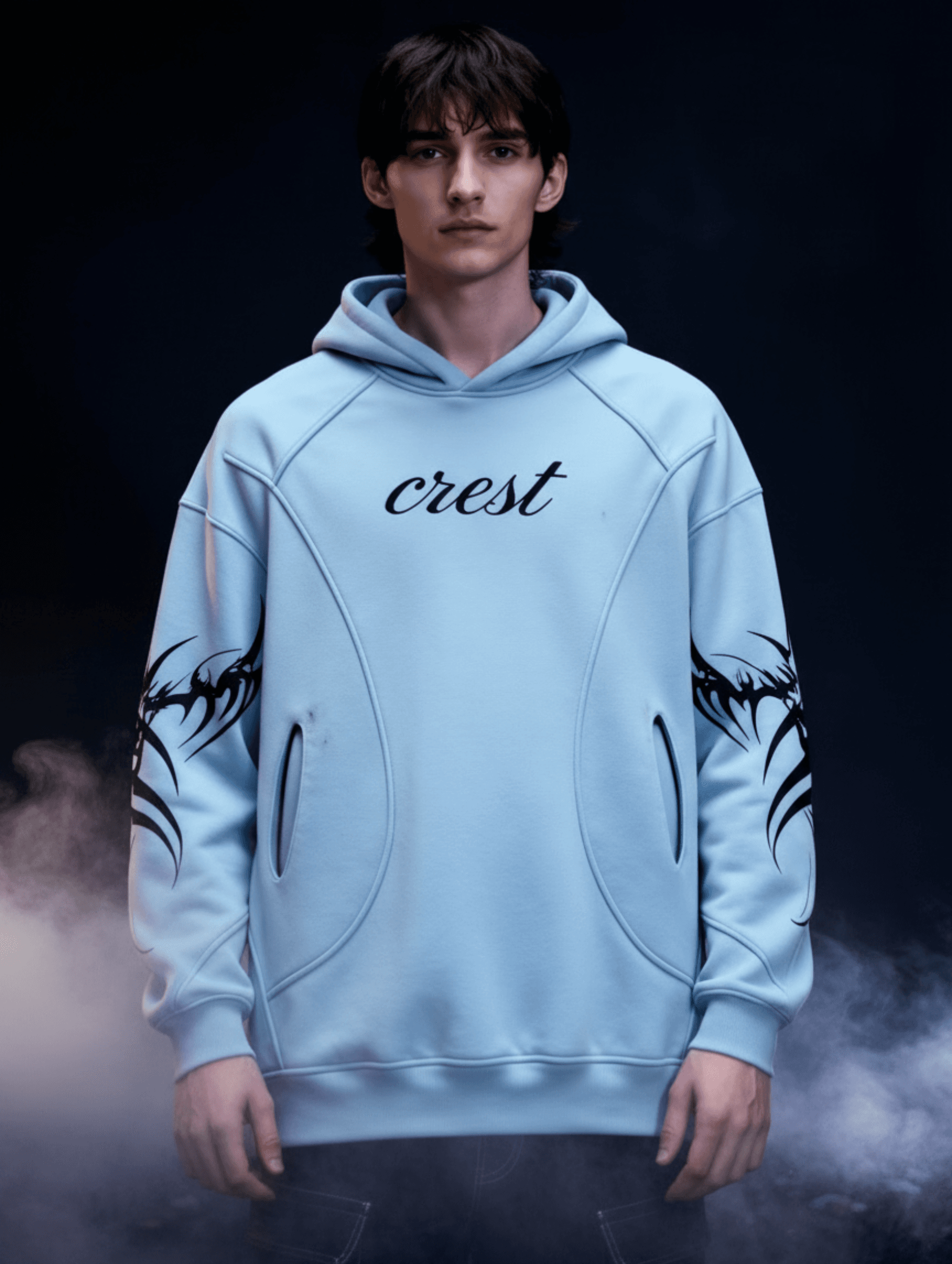 Crest Originals Winter Collection — AI Fashion Campaign — Creative 04